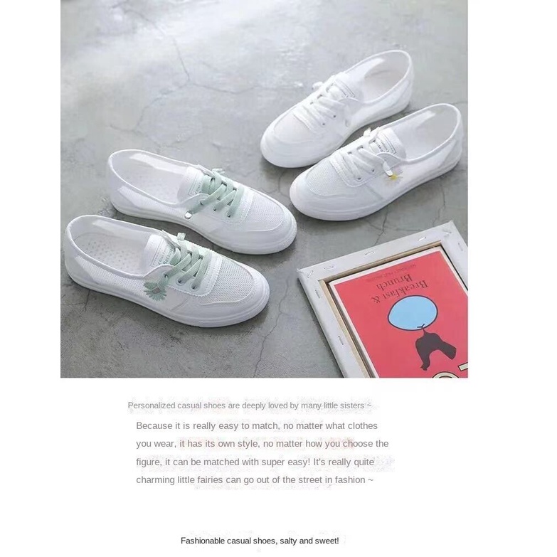 Giày Lười Phối Lưới Thoáng Khí Thời Trang Mùa Hè Hàng Mới Dành Cho Nữ 2022