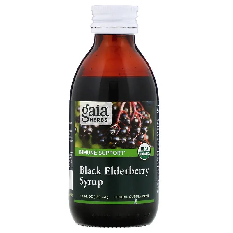 Syrup Elderberry hữu cơ Thương Hiệu Gaia  Ý @ Hàng Mỹ Air