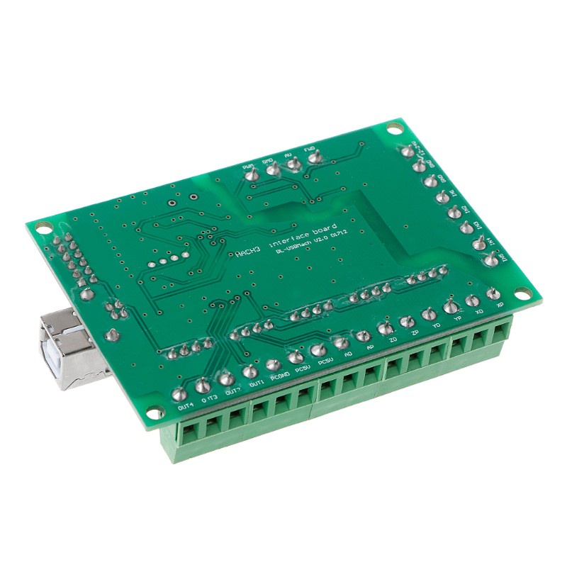 ONE  CNC USB MACH3 100Khz Breakout Board 5 Axis Interface Driver Motion Controller