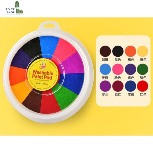 Đồ chơi màu vẽ ngón tay - Finger print sáng tạo bằng tay cho bé thỏa sức sáng tạo, Usborne Finger Print kèm sách vẽ
