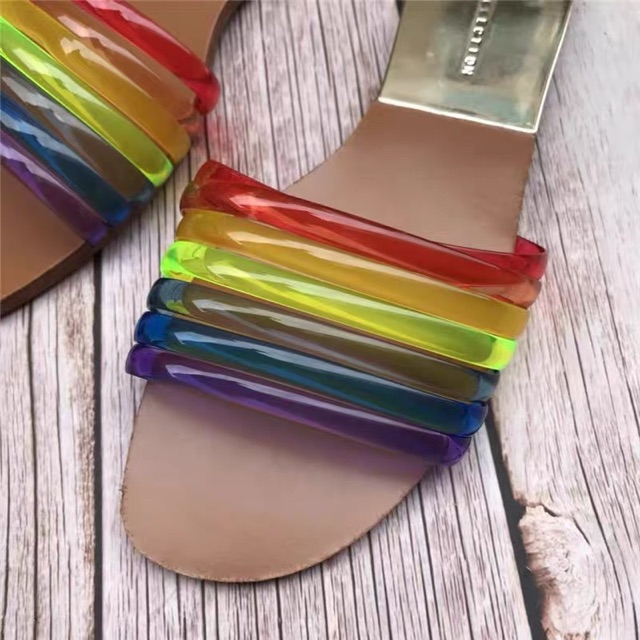 SALE LẺ SIZE Dép lê Zara quai nhựa nhiều màu