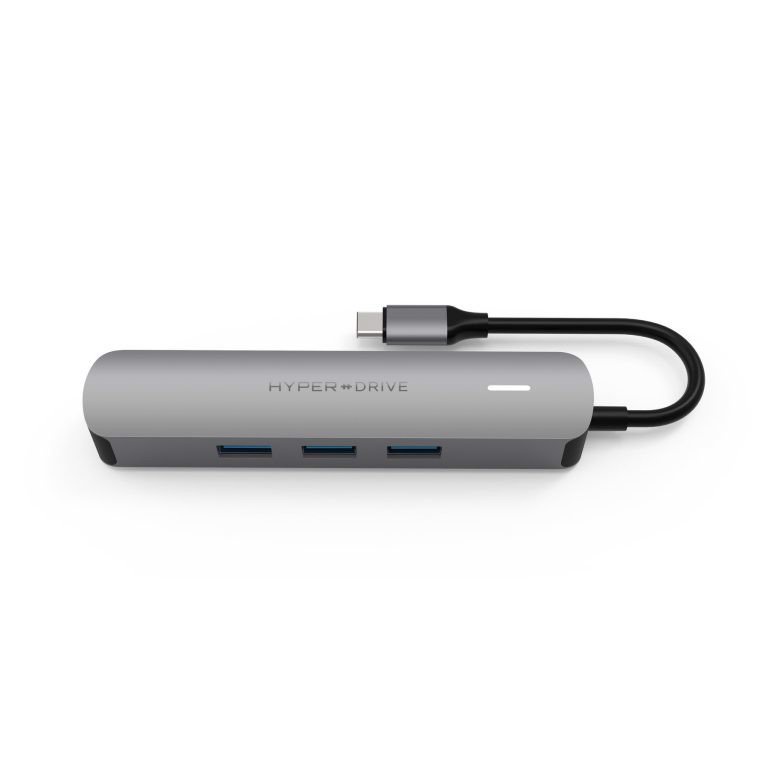 Cổng chuyển đổi Hyperdrive HDMI 4K 6-in-1 USB-C Hub