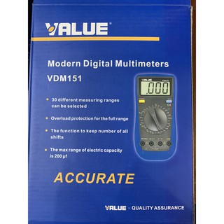 Đồng Hồ Vạn Năng Value