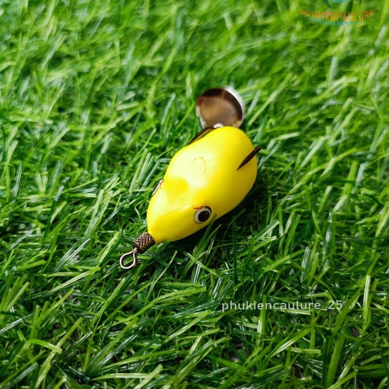 Nhái hơi super mini T36 dài 3.2cm nặng 7g - Nhái hơi câu lure T36