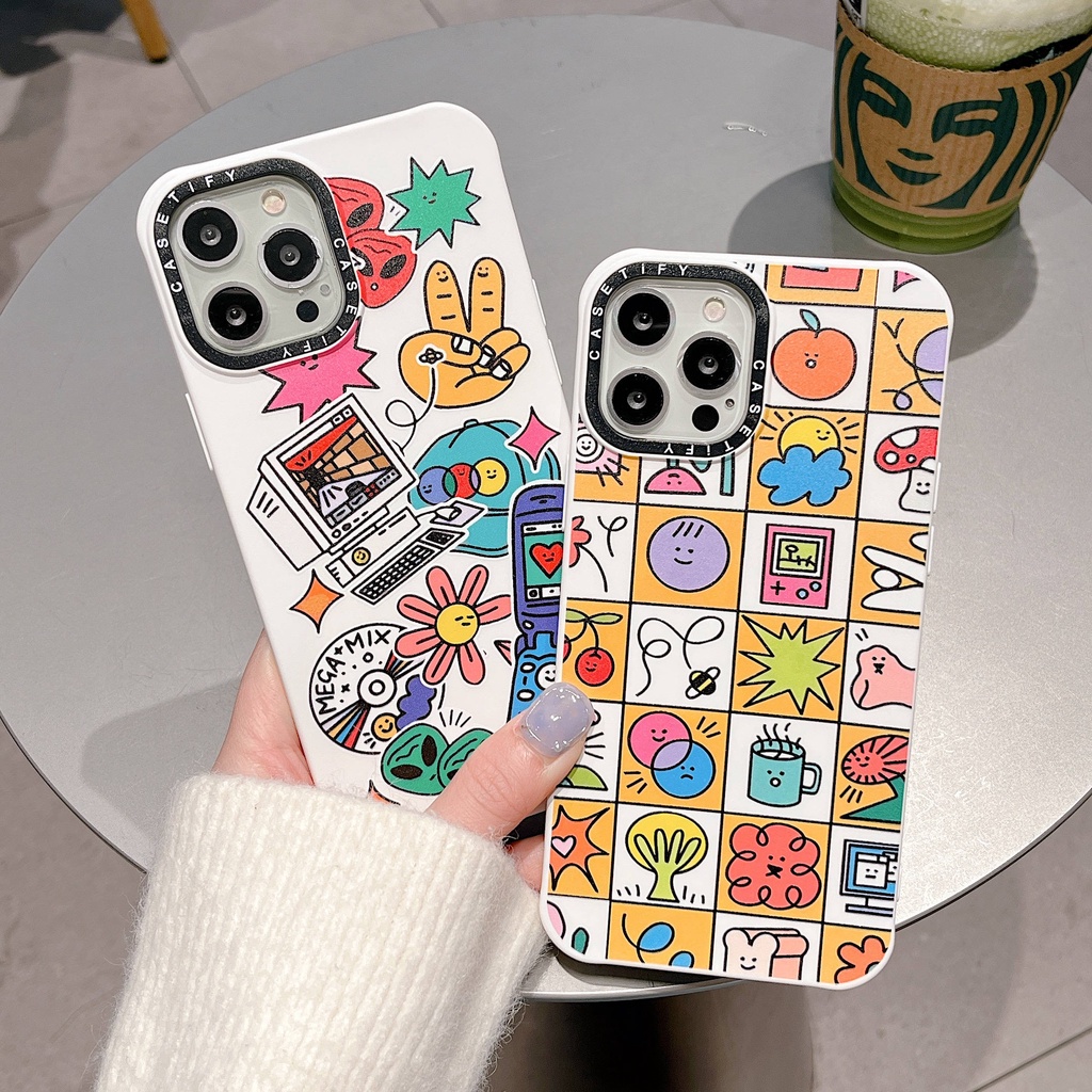 Ốp Điện Thoại Họa Tiết Hoạt Hình Cho iPhone13Pro iP12Pro XS iPhone11 iPhone11 12Promax 13Promax 11 12 13 7P