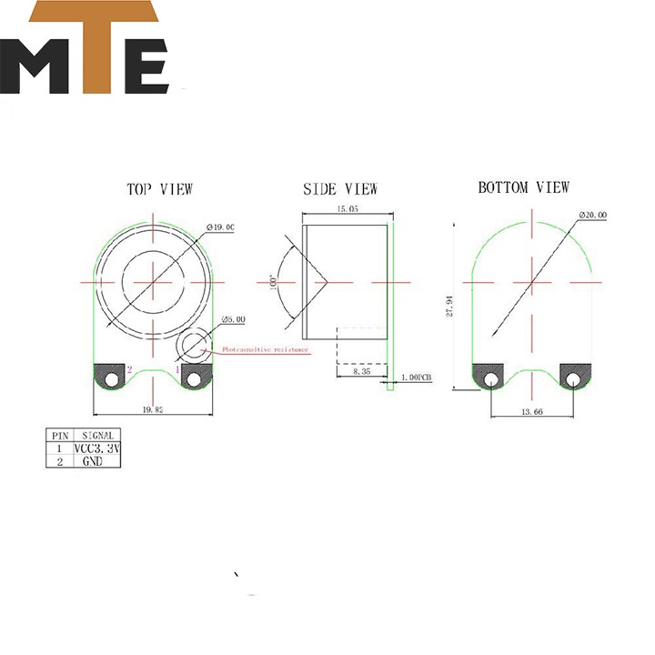 Đèn LED Hồng Ngoại cho Module Camera Raspberry Pi Quan Sát Ban Đêm 5V 3W