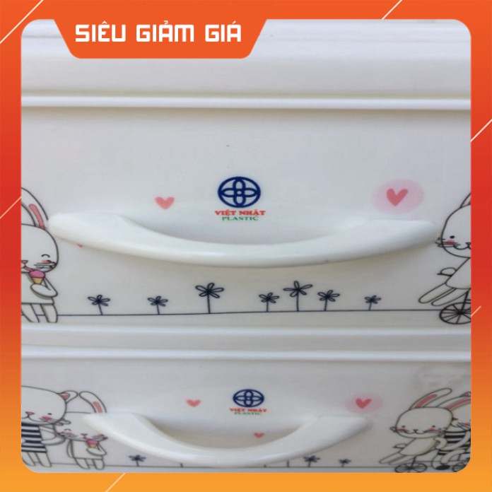 Tủ nhựa mini 4 ngăn Việt Nhật