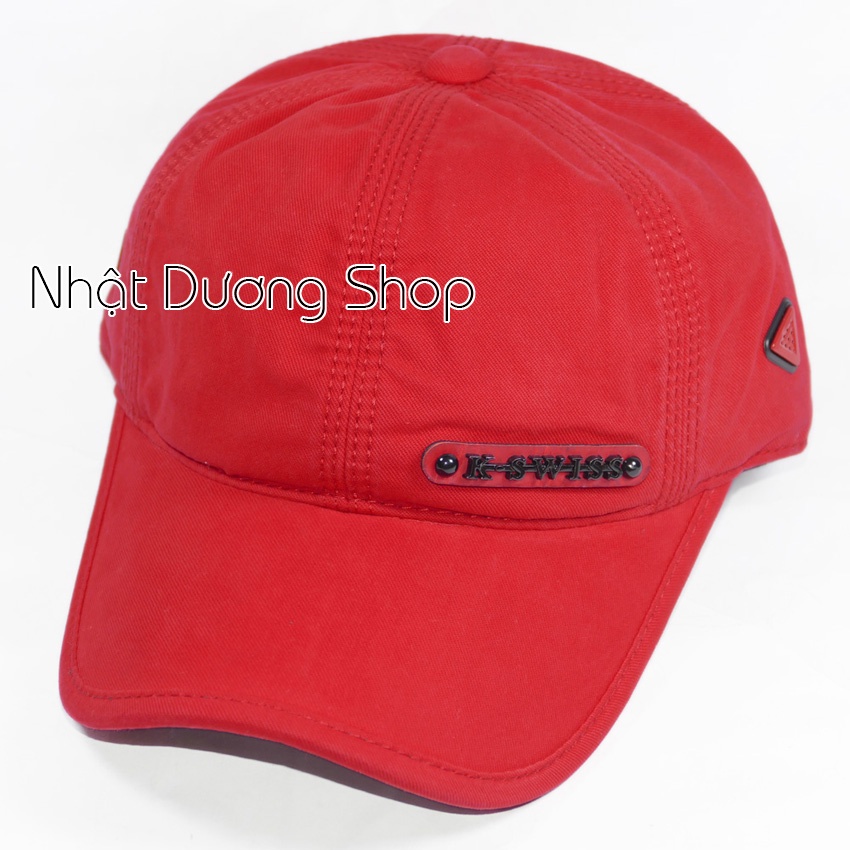 Nón kết Nam KSWISS cao cấp xịn sò - Chất liệu Kaki phù hợp cho cả nam và nữ đội và phối đồ