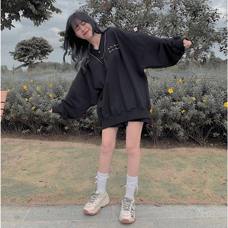 Áo sweater baby form rộng ulzzang
