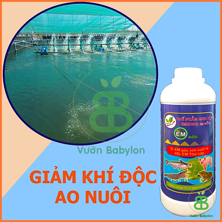 Chế Phẩm EM Gốc Ủ Rác Hữu Cơ 1 Lít