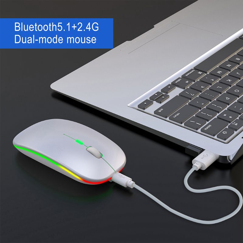 Chuột Quang Chơi Game Không Dây Bluetooth 5.1 2.4ghz