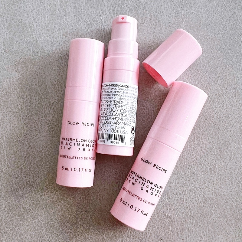 Tinh Chất Dưỡng Ẩm Sáng Da Glow Recipe Watermelon Glow Niacinamide Dew Drops 5ml