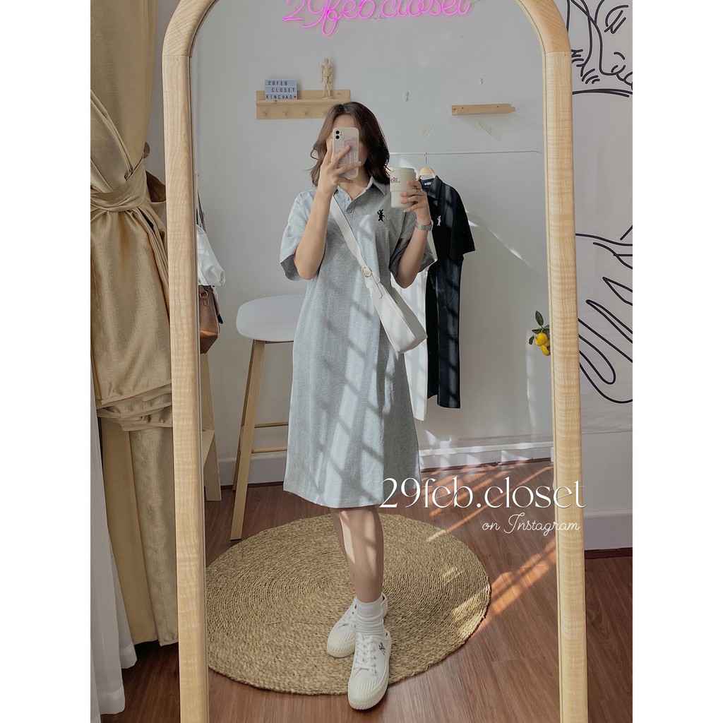 Váy polo cotton thêu hình (Ảnh video thật 29feb chụp) | BigBuy360 - bigbuy360.vn