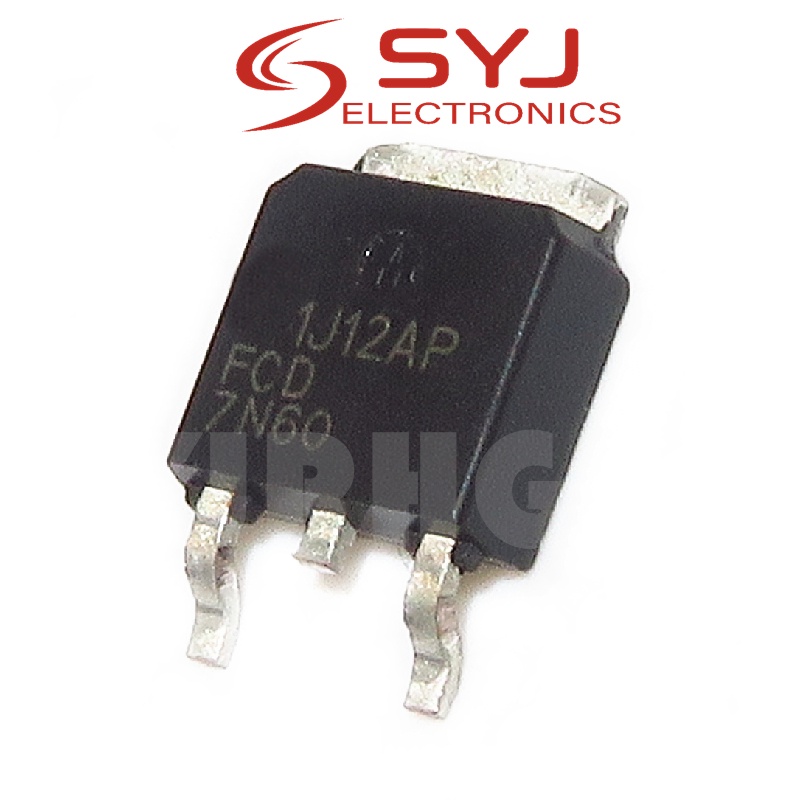 5 Chiếc fcd7n60 7n60 to-252
