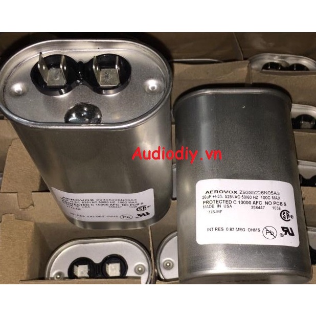 Tụ dầu USA 26uF 800VDC