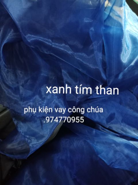 Vải voan kính nhũ loại đẹp