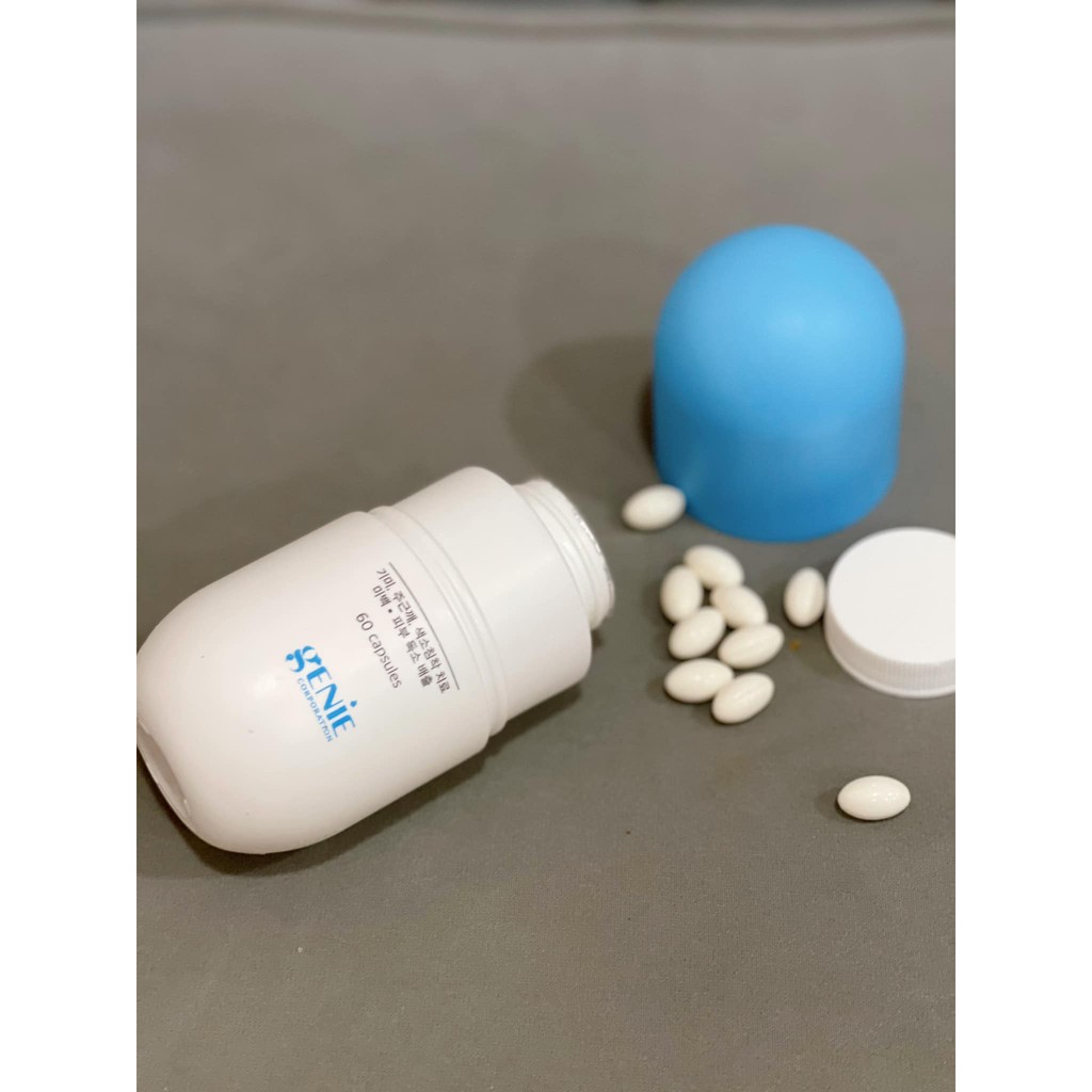 Viên Uống Trắng Da, Thơm Cơ Thể Max White Genie 60 viên | Thế Giới Skin Care