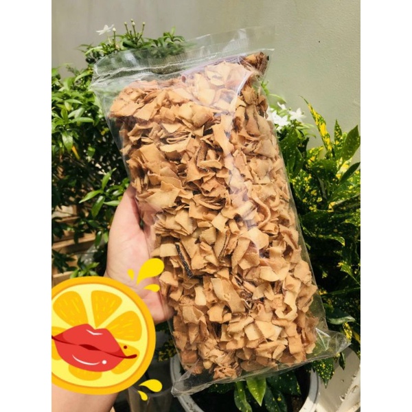 Mứt dừa sấy giòn nguyên vị, Túi 200g-500g