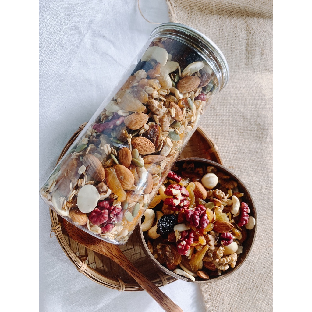 GRANOLA 80% SIÊU HẠT CHUẨN- SHOP TÙNG LINH