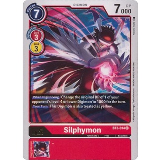 Thẻ bài Digimon - TCG - Silphymon / BT3-014'