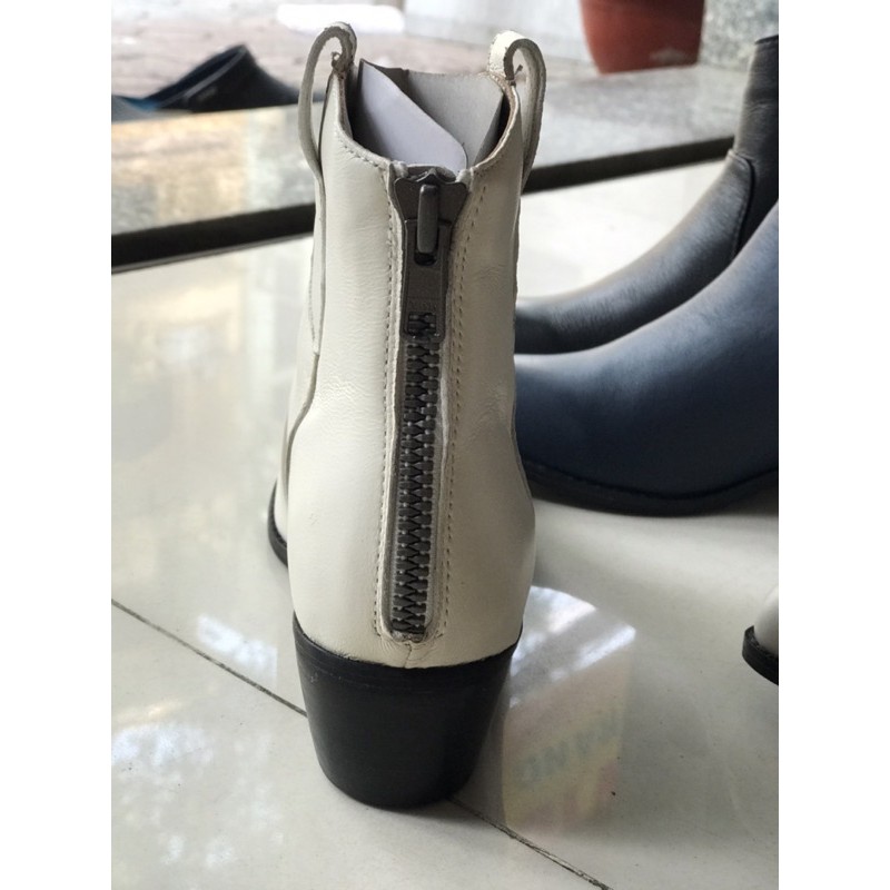 Bốt da thật, cao 5cm