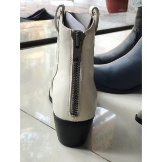 bốt da thật, cao 5cm