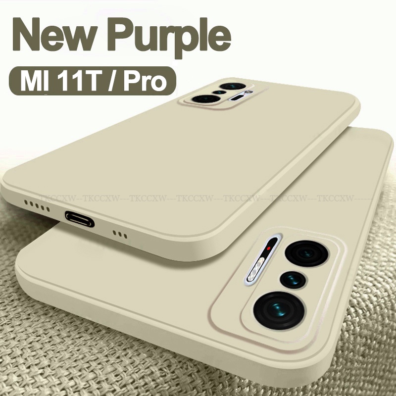 Ốp điện thoại silicon dẻo mềm màu kẹo ngọt chống sốc cho Xiaomi Mi 12 11 Lite Civi Mi 11T 10T Pro Poco X3 Pro