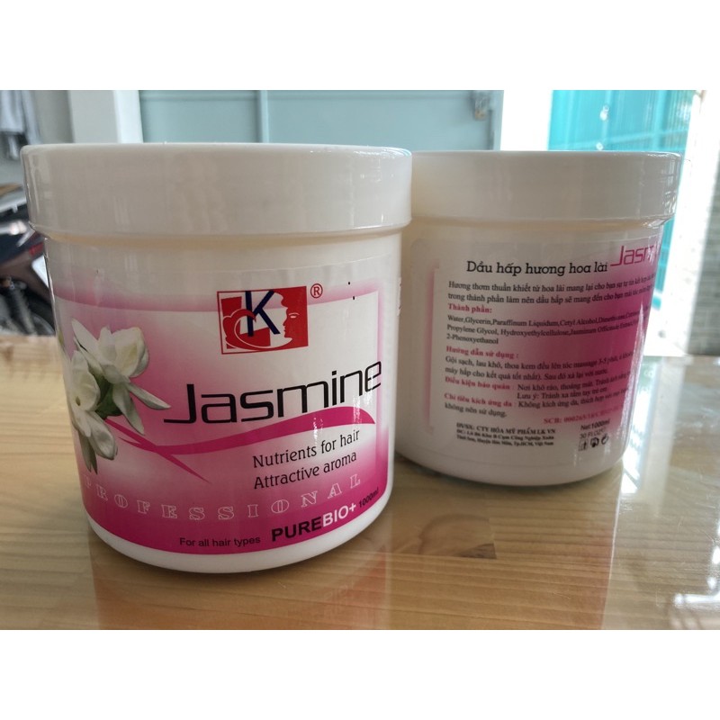 Dầu hấp hương hoa lài Jasmine 1000ml | BigBuy360 - bigbuy360.vn