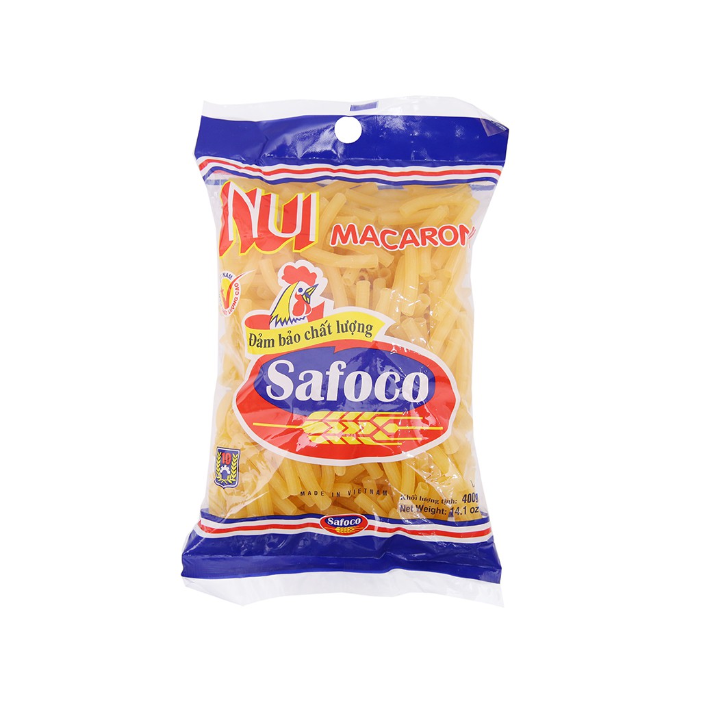 Nui ống lớn Safoco gói 400g
