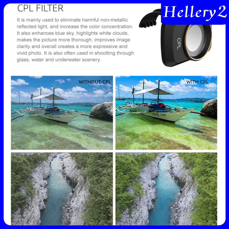 Bộ Lọc CPL / ND 2 Cho Máy Ảnh Mavic Mini ND16