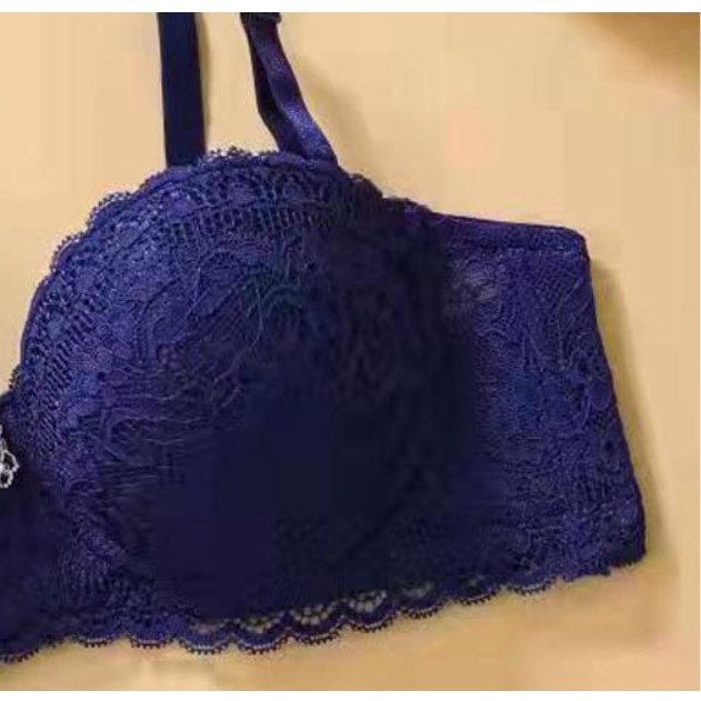 Áo Ngực Ren Có Gọng - Áo Lót Nữ Cup Ngang Mút Mỏng Cao Cấp 3 Nấc Cài AMYBRA A8833