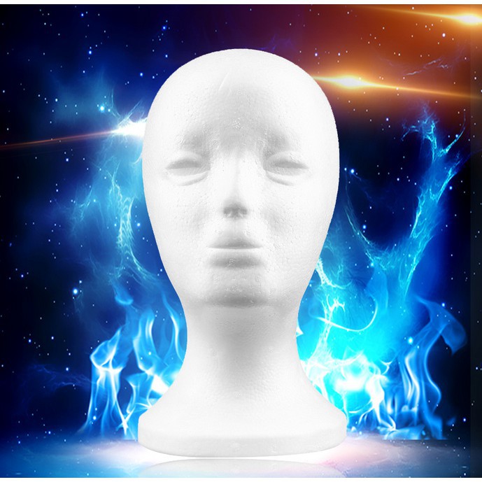 Đầu manơcanh dùng để trưng bày tóc giả