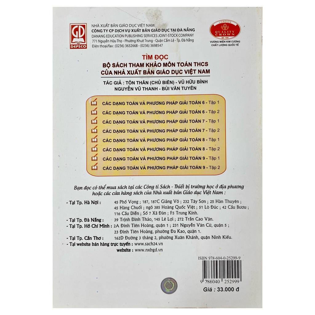 Sách - Các dạng toán và phương pháp giải toán lớp 7 tập 2