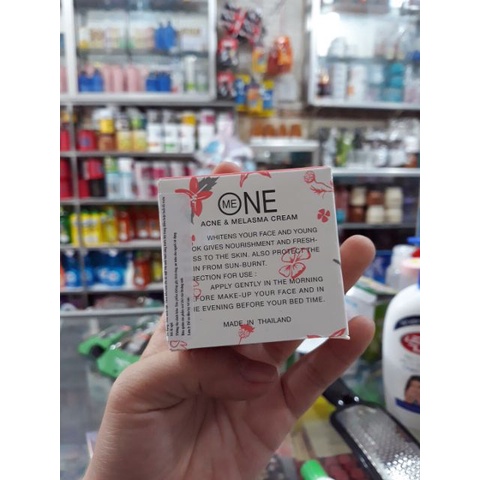 Kem ngừa mụn và chống nám Me One 4.5g (1 lố 12 hủ)
