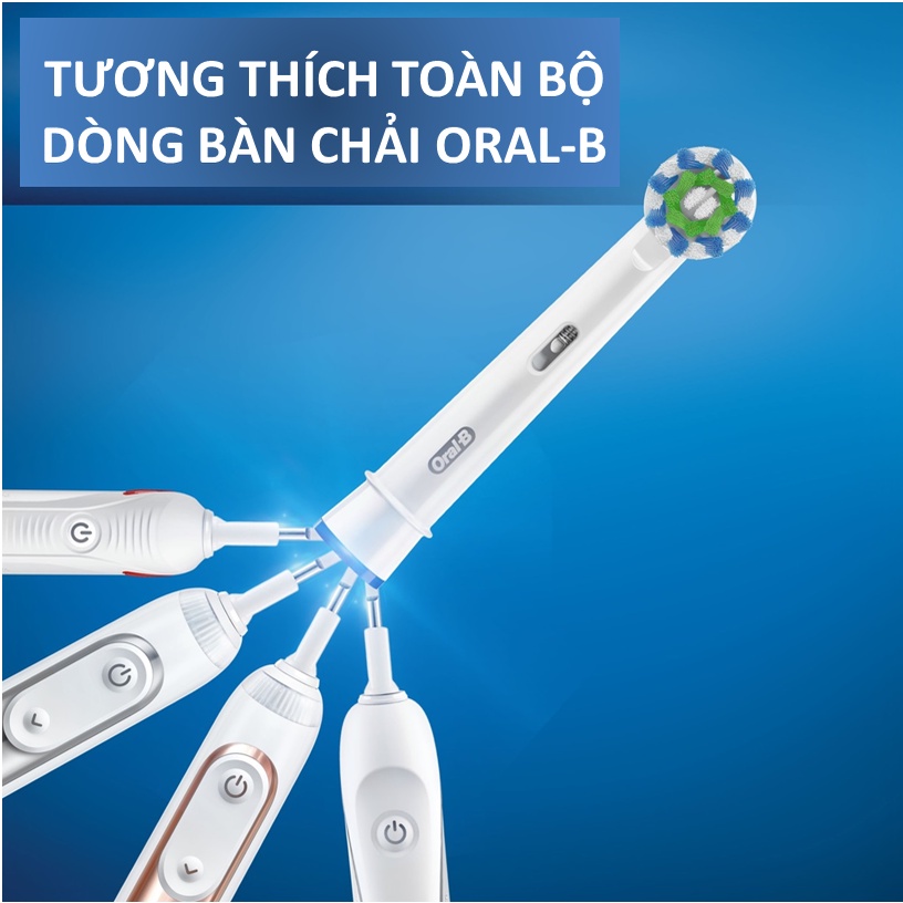 Vỉ 5 Đầu Bàn Chải Điện Oral-B Braun - Đủ Loại Đầu Thay Thế Bàn Chải OralB [Chính hãng Đức]