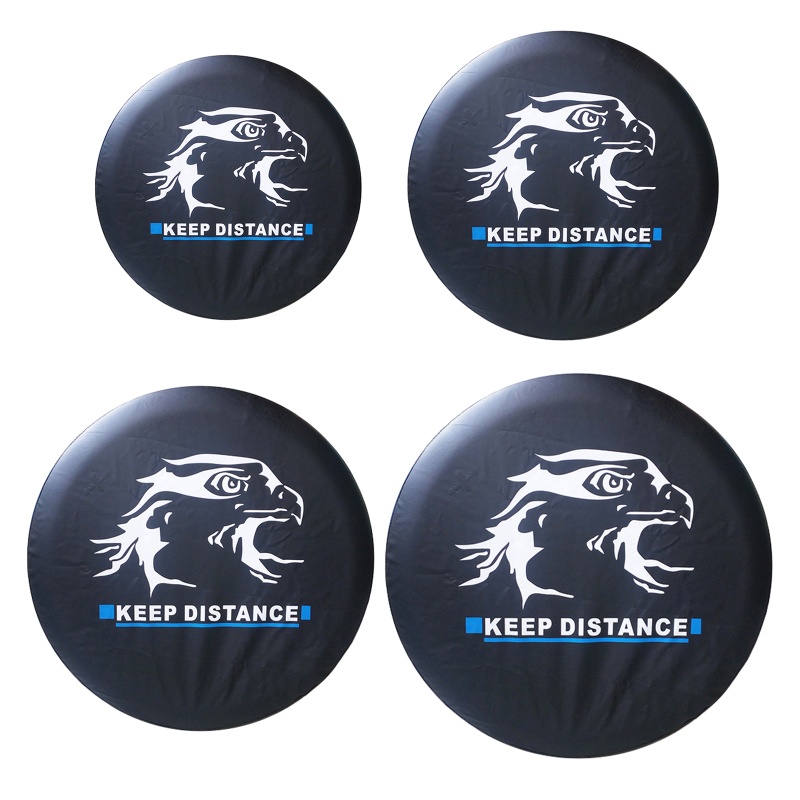 Vỏ Bọc Bánh Xe PVC Chống Nắng Chống Thấm Nước Thông Dụng Cho Xe Trailer RV SUV Truck Size 14 "15" 16 "17"