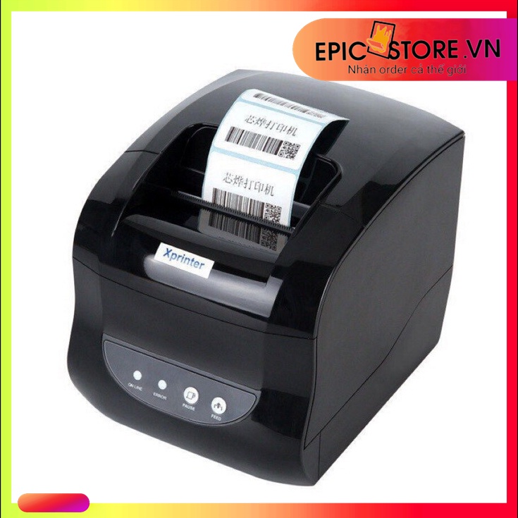 Máy in tem nhãn mã vạch Xprinter 365b