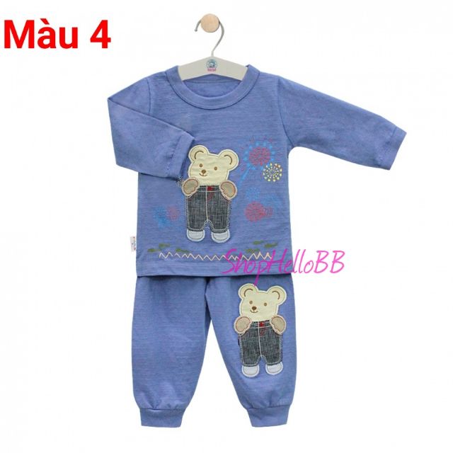 8 màu - bé trai/bé gái 6-29kg Bộ thêu dài Hello B&amp;B