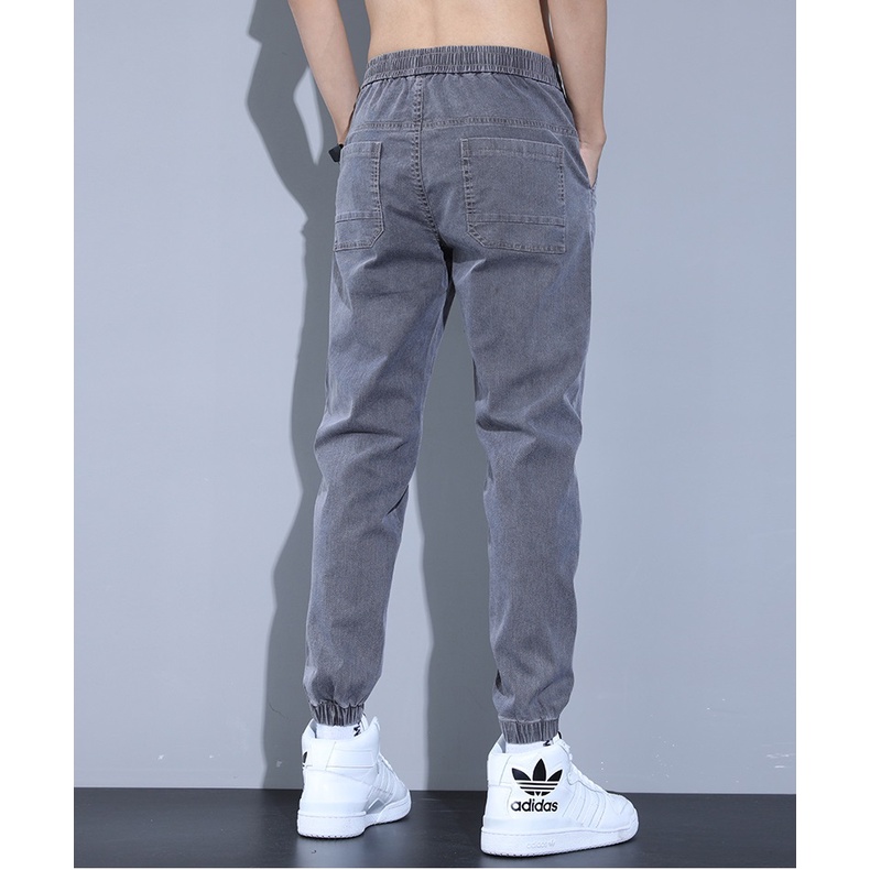 Quần Jean nam Hàn Quốc Edo Menswear, quần bò nam, dáng Jogger Top xu hướng 2023