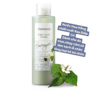 Nước Hoa Hồng MAMONDE TONER Nước Cân Bằng Đẹp Da Hàn Quốc 250ml | BigBuy360 - bigbuy360.vn