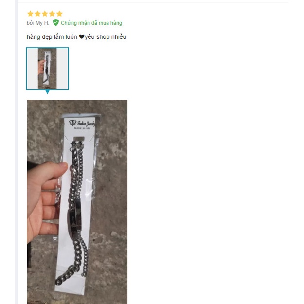 Vòng tay đôi nam nữ quá dễ thương không đen không dị ứng xài nước tốt