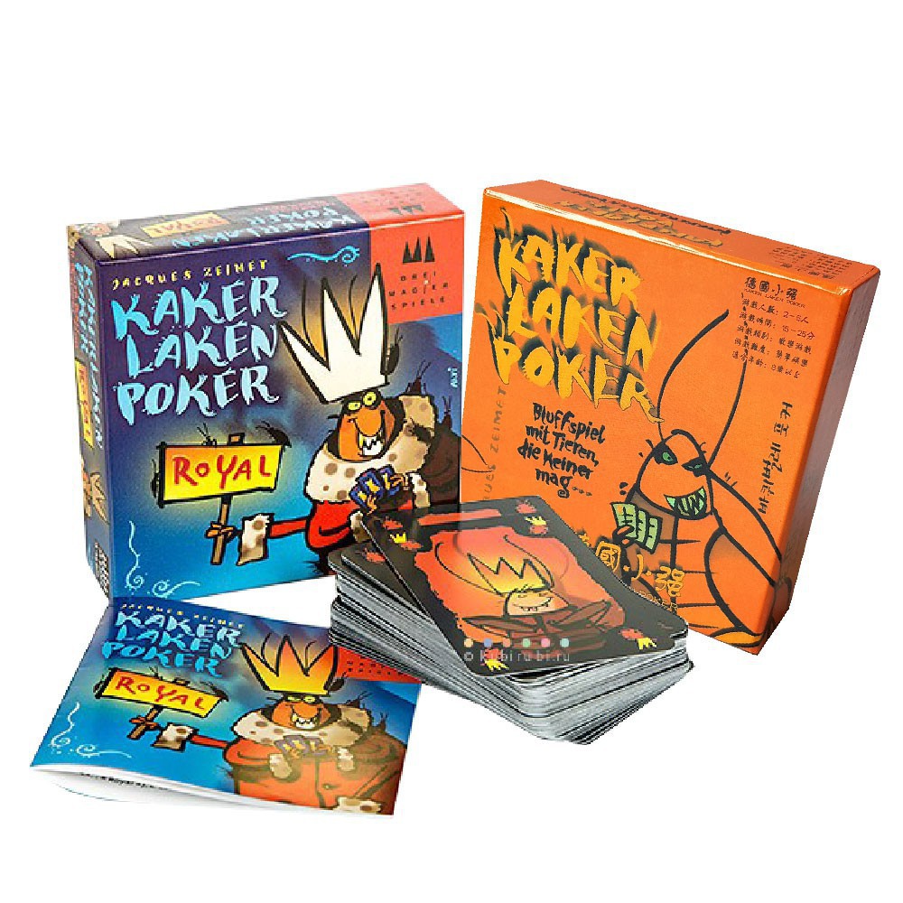 Board Game Bài Nói Dối Kakerlaken Poker Royal 2 Phiên Bản Đầy Đủ
