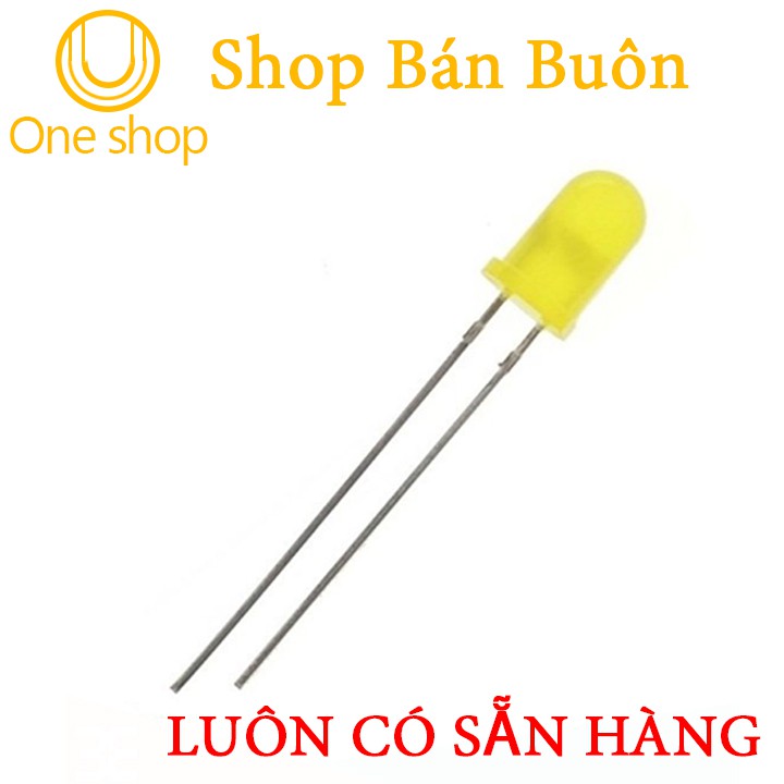 Gói 100 Con Led Phủ Màu 5mm