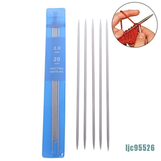 [ljc95526] 20cm Công Cụ Móc Đan Thẳng Hai Đầu Nhọn
