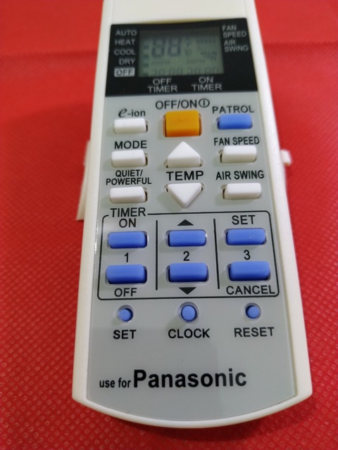 REMOTE ĐIỀU KHIỂN MÁY LẠNH ĐIỀU HOÀ PANASONIC eION