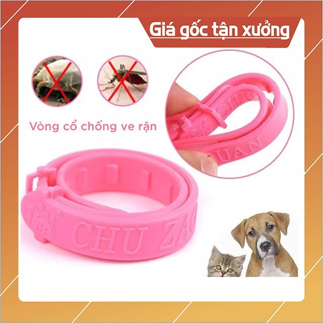 Vòng chống rận- 19k chống ve bọ chét 4 tháng cho chó mèo