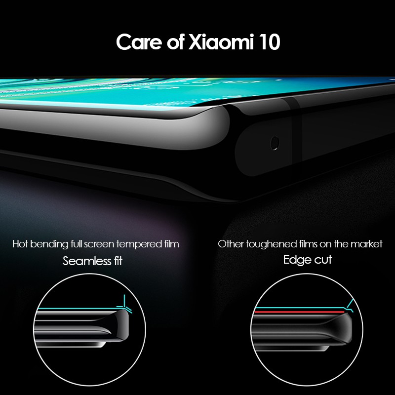 Mặt kính cường lực chịu nhiệt dành cho Xiaomi note 10 / note 10 pro