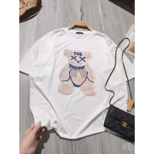 Áo thun tay lỡ gấu THE mắt XX TC12