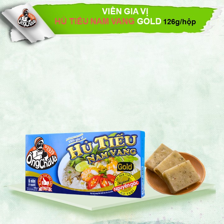 Viên Gia Vị Hủ Tiếu Ông Chà Và Gold 126gr