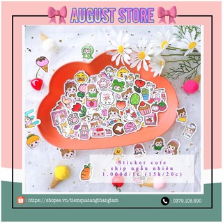 Sticker trang trí cute - trang trí sổ tay,nhật kí,...